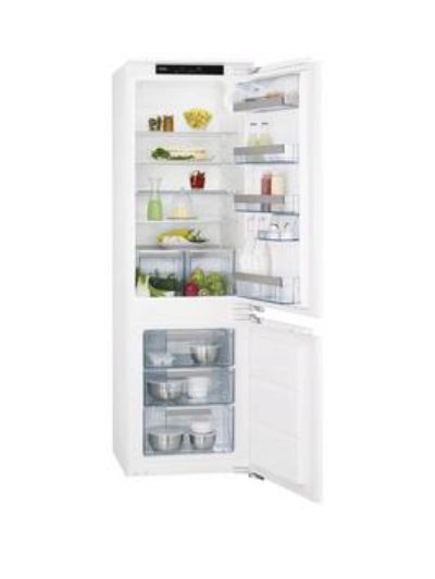 Aeg Scs71801F1 177Cm High 55Cm Wide Integrated Fridge Freezer - White